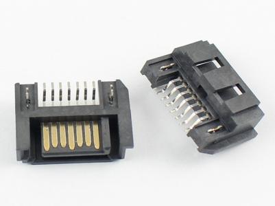 SATA Type A 7P Male Connector, SMD KLS1-SATA001